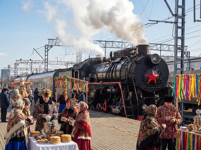 Ретропоезд в Гусь-Хрустальный за диковинным цветком