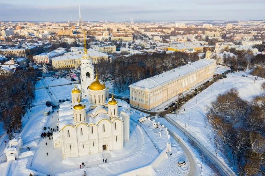 Автобус| Новогодние огни белокаменной Руси: Владимир, Суздаль, Юрьев‑Польский, Переславль‑Залесский из Тулы